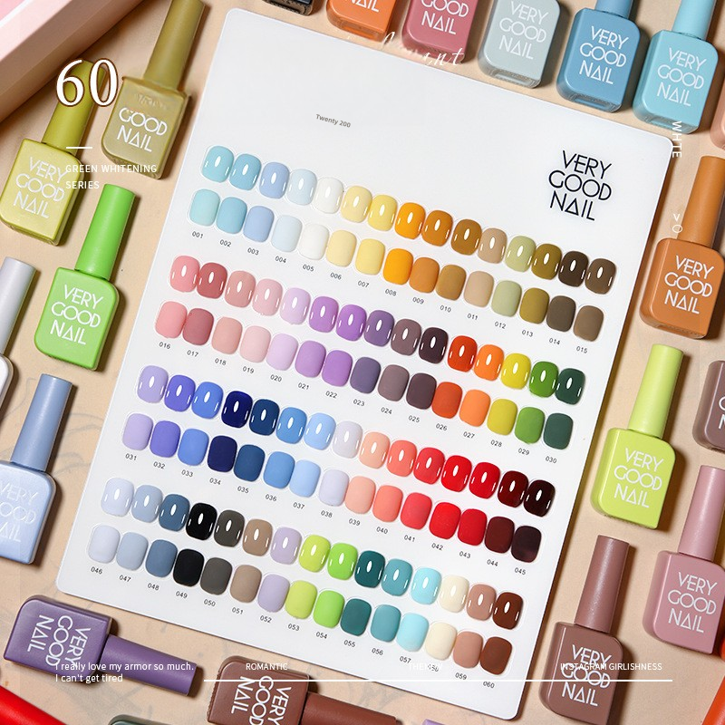 MILAN 60 Colors Gel Nail Polish Kit 15ml/pcs (with Display Board)