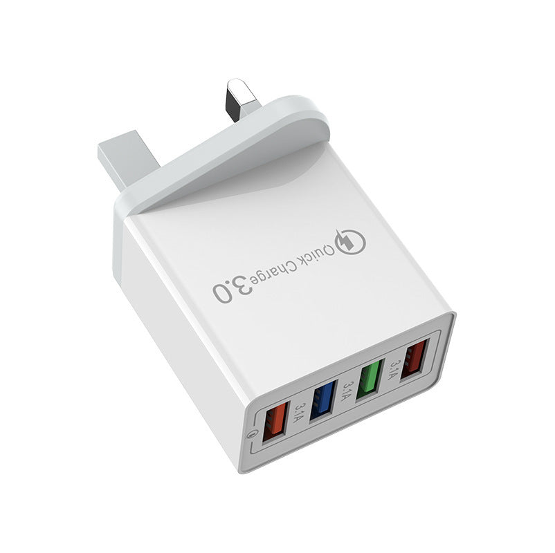 USB TYPE-C CHARGER 2.4A 4-PORT