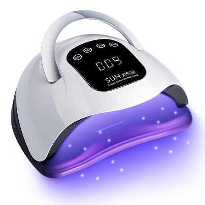 New X19Max Nail Lamp with High Power 320W Nail Dryer for Quick Drying Nail Polish and Gel Polish LED Phototherapy Machine