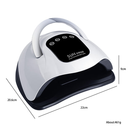New X19Max Nail Lamp with High Power 320W Nail Dryer for Quick Drying Nail Polish and Gel Polish LED Phototherapy Machine