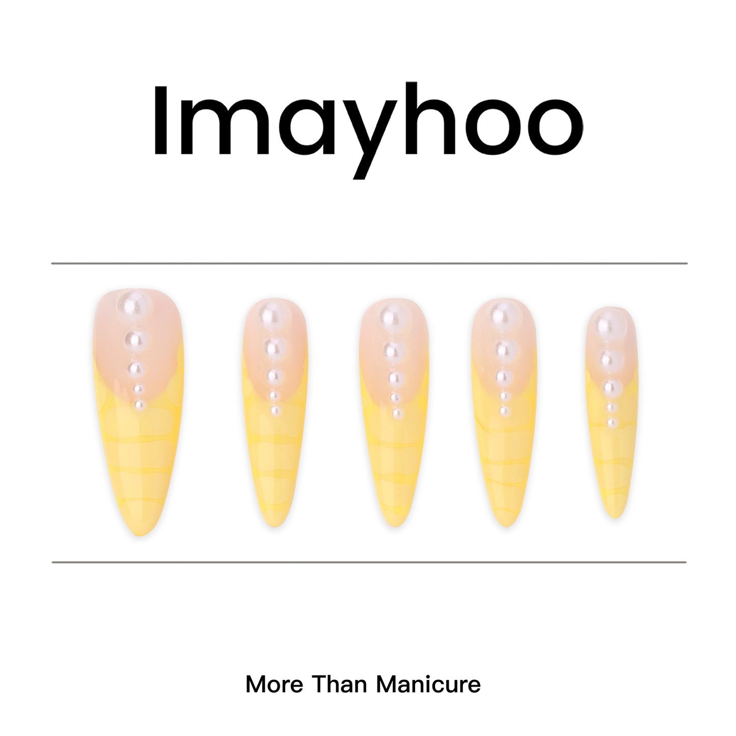 Stiletto-French Nail-Ombre (10pcs) OM30XX018