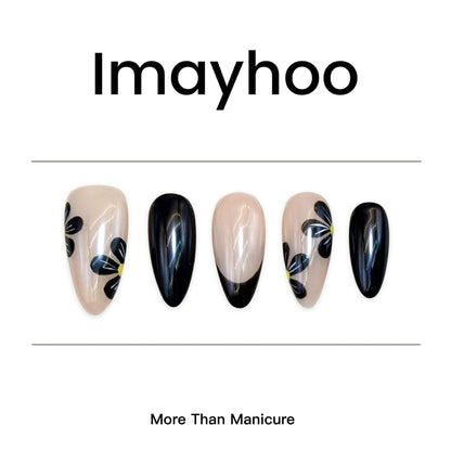 Almond-Medium Nail-Jump Color(10 pcs) OMAD10035