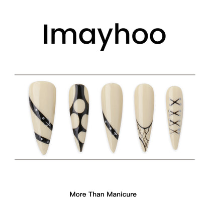 Stiletto-Long Nail-Halloween (10 pcs) OMGXX0166