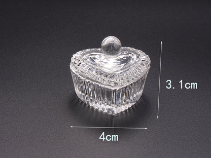 Multi-shaped Nail Art Acrylic Liquid Power Dappen Dish with Lid