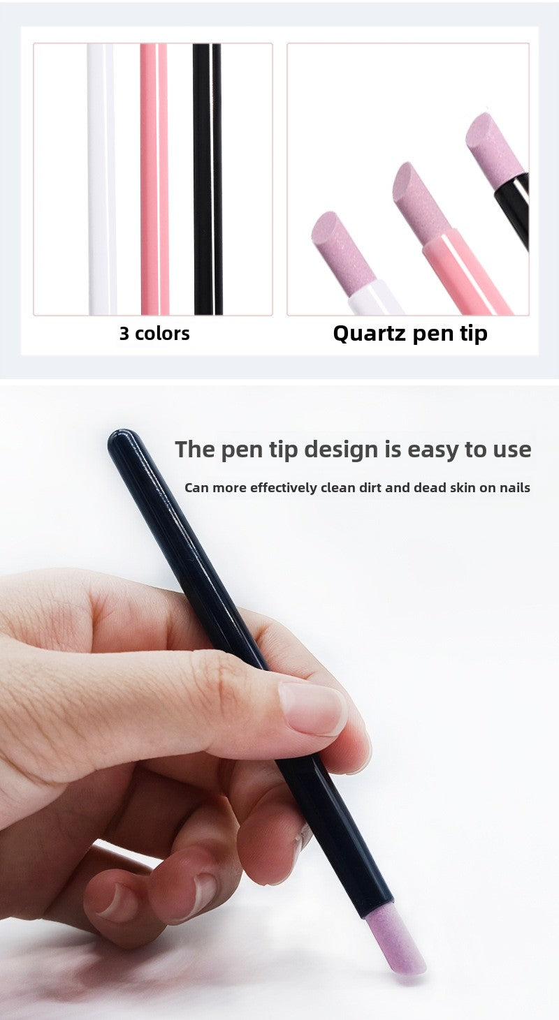 3PCS Stone Sanding Nail File Tools