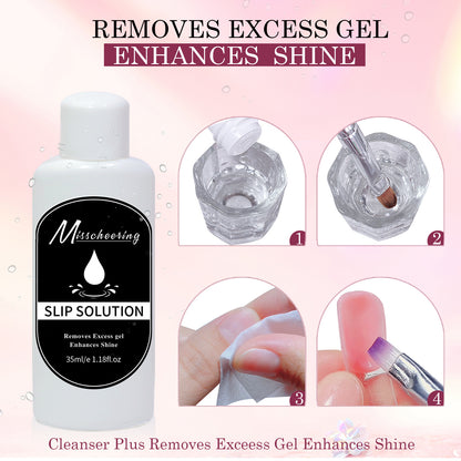15PCS Poly Extension Gel Manicure Kit