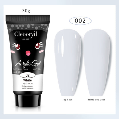 12 Colors Nail Extension Gel Kit