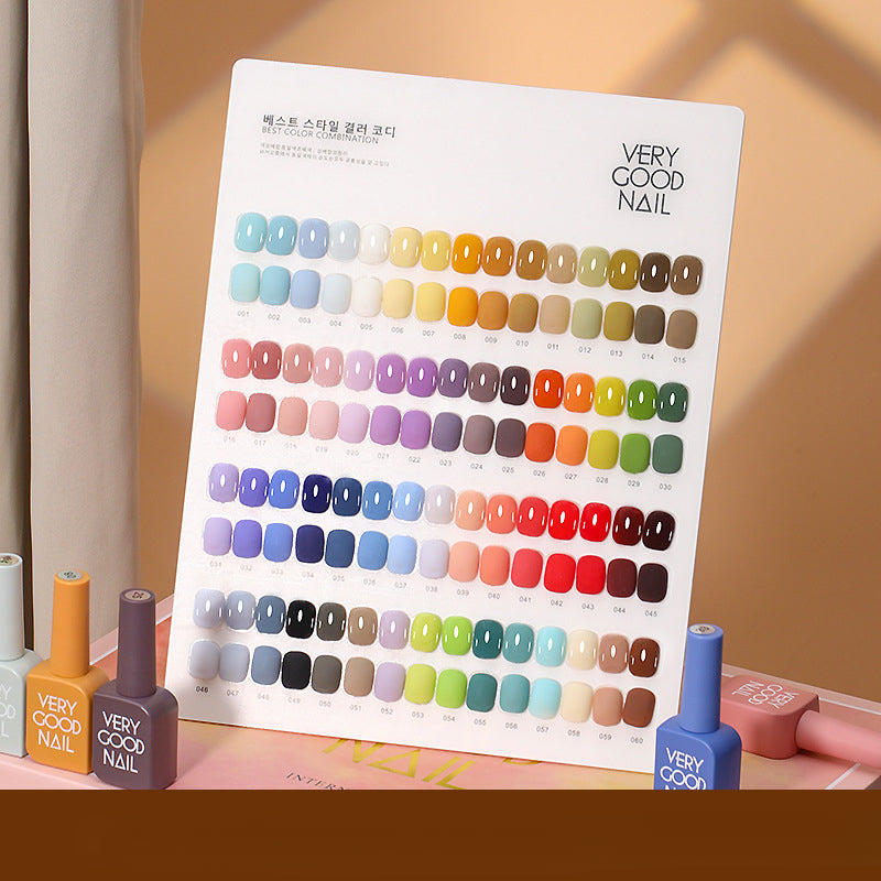 MILAN 60 Colors Gel Nail Polish Kit 15ml/pcs (with Display Board)