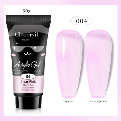 12 Colors Nail Extension Gel Kit