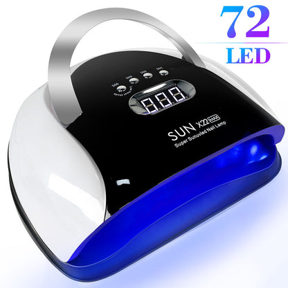 72 LED Nail Lamp with 4 Timer Settings