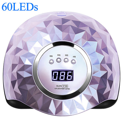 Powerful 60 LEDs LED Nail Lamp with LCD Display And 4 Timers Setting