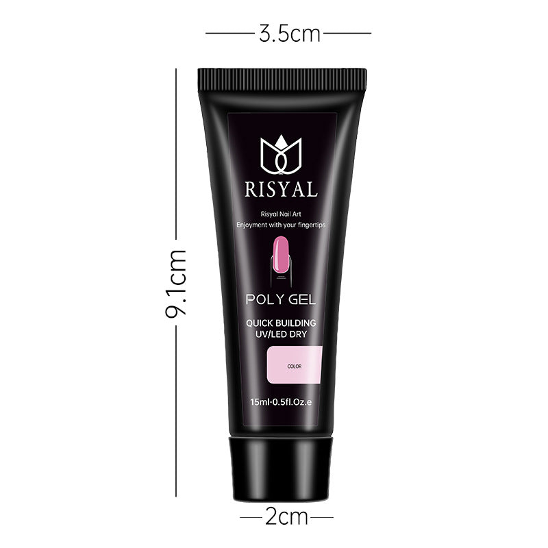 RISYAL Poly Gel 12 Colors 15ml/pcs
