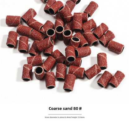 50/ 100PCS Sanding Bands for Electric Nail Drill 80#120#180#240#