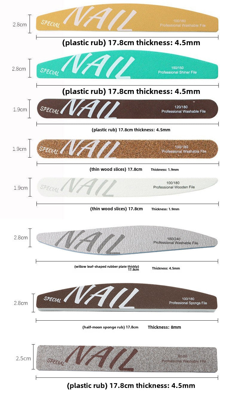 Various Styles(100-4000Grit) Nail File Kit