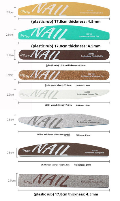Various Styles(100-4000Grit) Nail File Kit