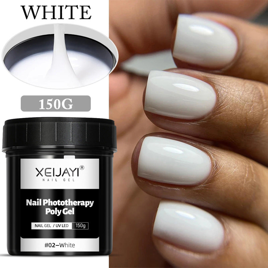 XEIJAYI 18 Colors Large Capacity Nail Phototherapy Poly Gel 150g