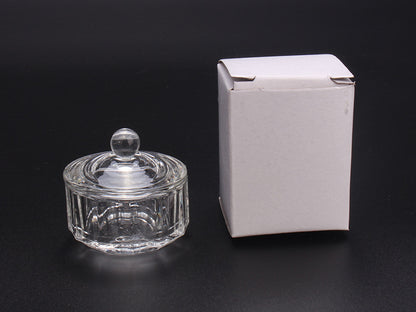 Multi-shaped Nail Art Acrylic Liquid Power Dappen Dish with Lid