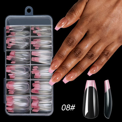 120 PCS French Tip Press On Nails