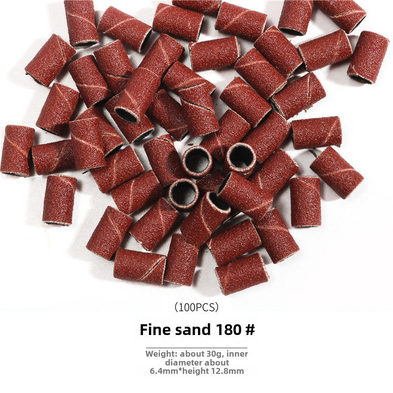 50/ 100PCS Sanding Bands for Electric Nail Drill 80#120#180#240#
