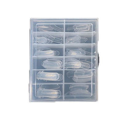 120PCS Nail Dual Forms 15 Size Extension Acrylic Nail Molds Sets