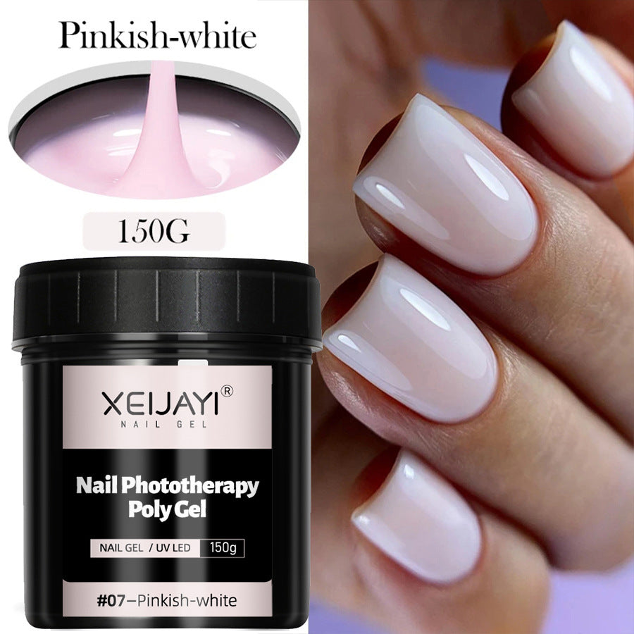 XEIJAYI 18 Colors Large Capacity Nail Phototherapy Poly Gel 150g