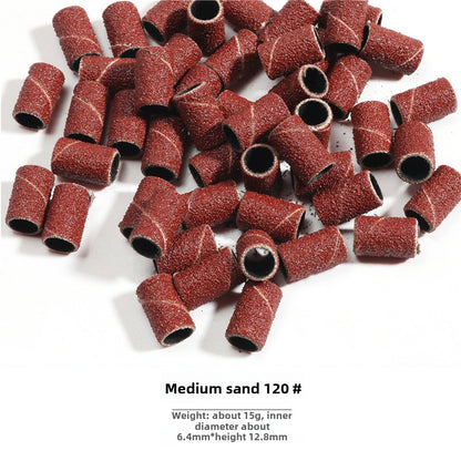 50/ 100PCS Sanding Bands for Electric Nail Drill 80#120#180#240#