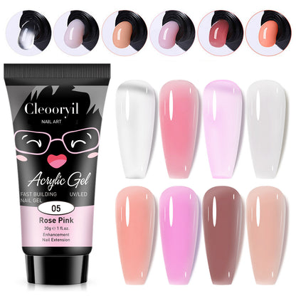 12 Colors Nail Extension Gel Kit
