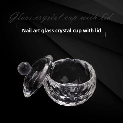 Multi-shaped Nail Art Acrylic Liquid Power Dappen Dish with Lid