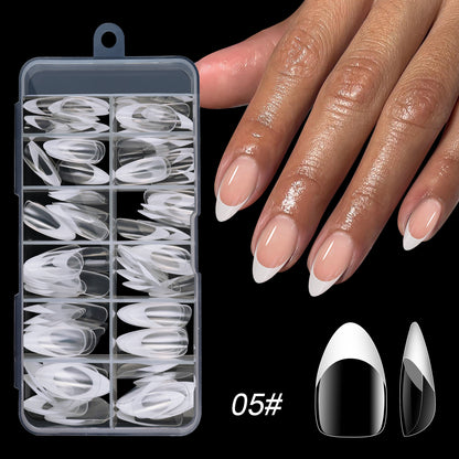 120 PCS French Tip Press On Nails
