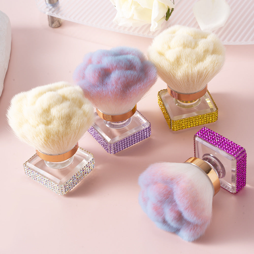 6 Colors Nails Dust brush